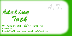 adelina toth business card